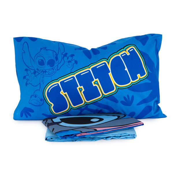 Completo lenzuola singolo STITCH by Disney