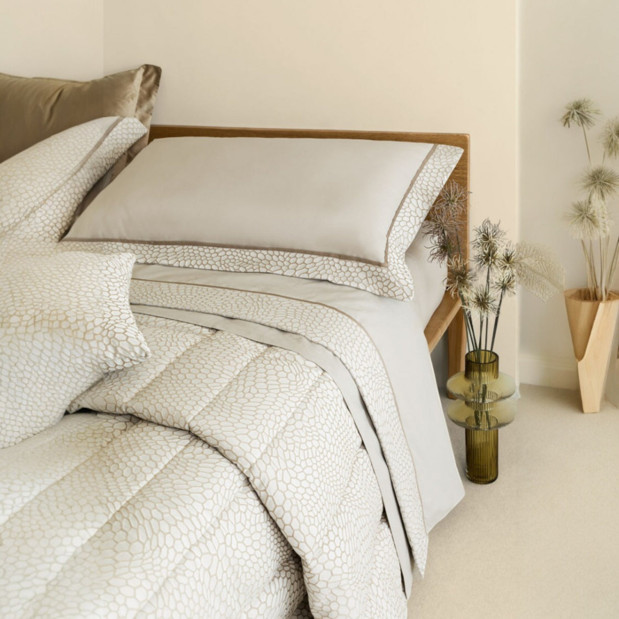 Completo Lenzuola Bao Con Volani - Battaglia