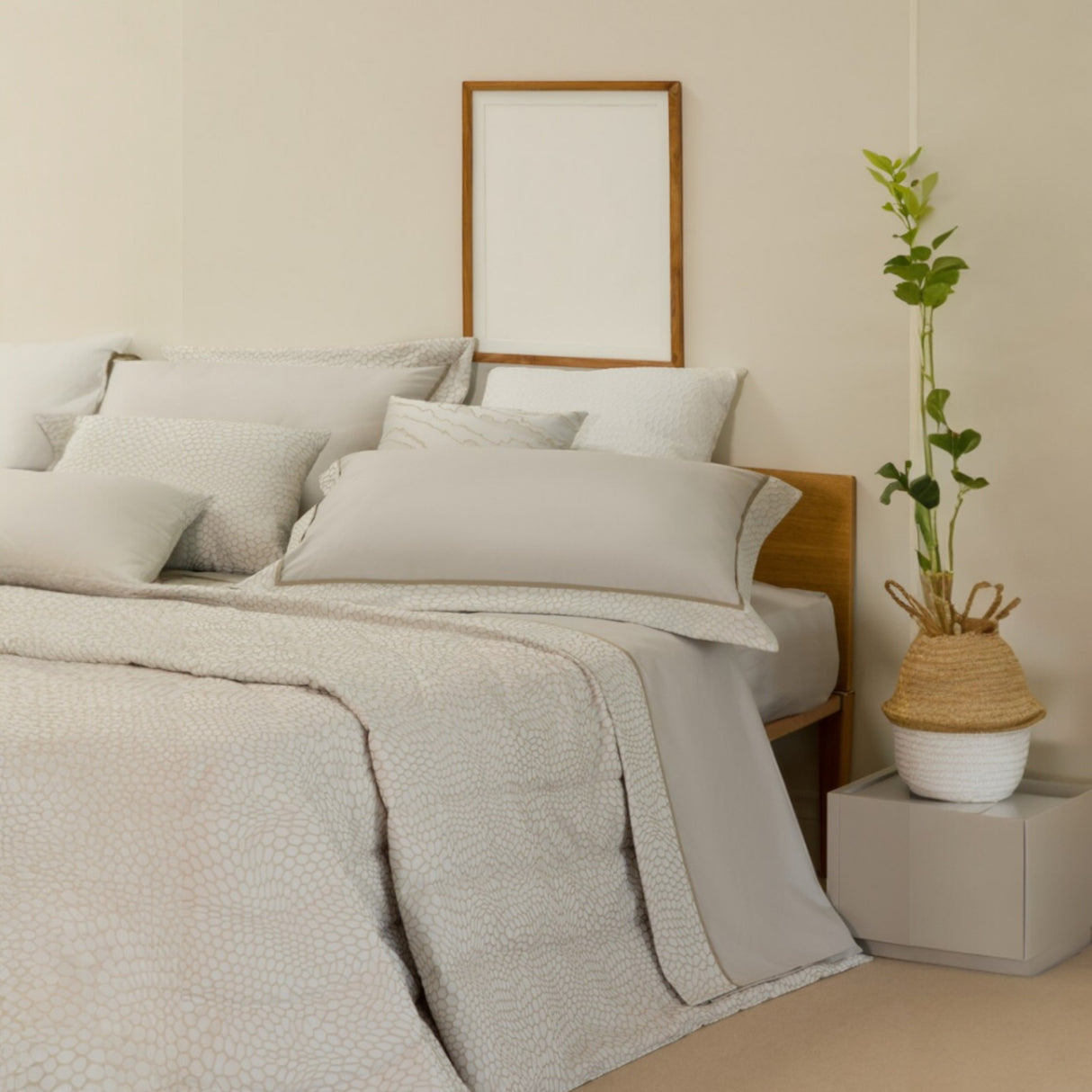 Completo Lenzuola Bao Con Volani - Battaglia