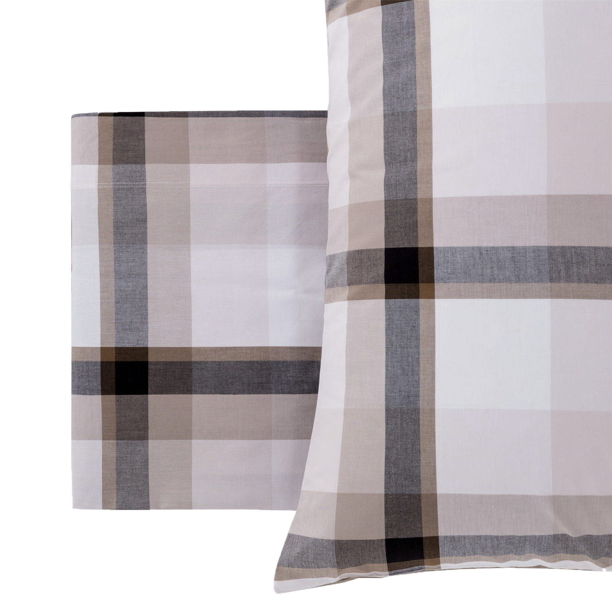 Copripiumino ARBUS 100% cotone percalle tinto in filo By Riviera