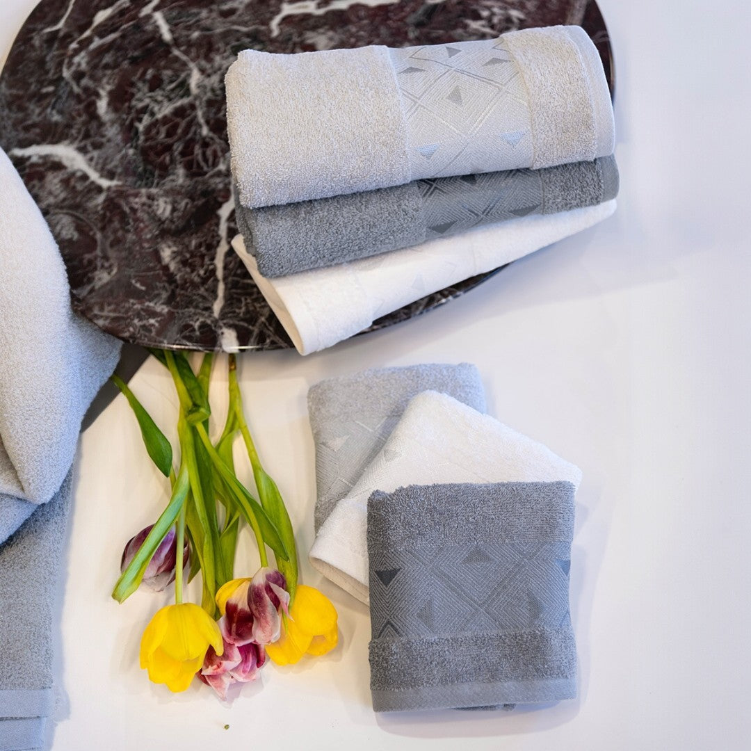 Set Asciugamani 3+3 Rubina - Neìth