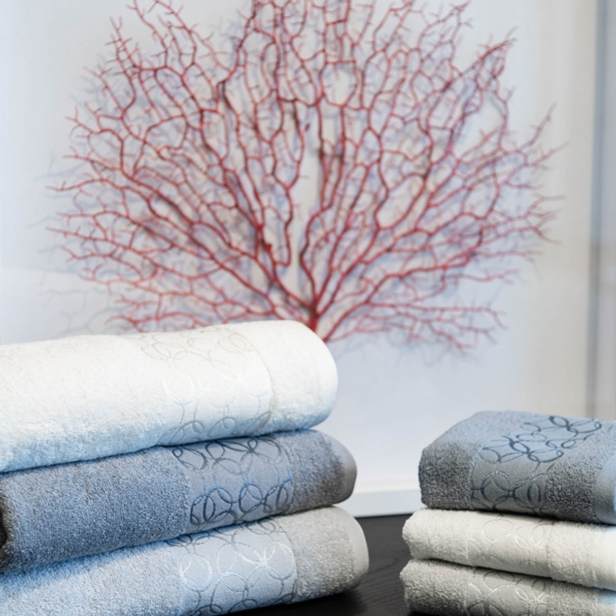 Set Asciugamani 3+3 Cristin - Neìth