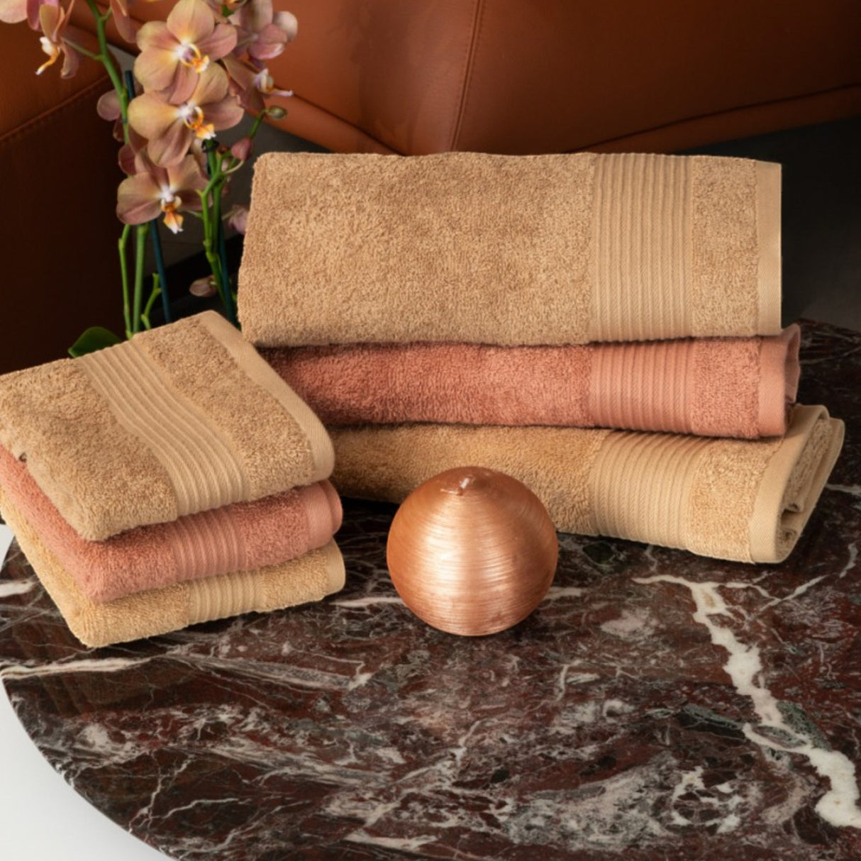 Set Asciugamani 3+3 Nicole - Neìth