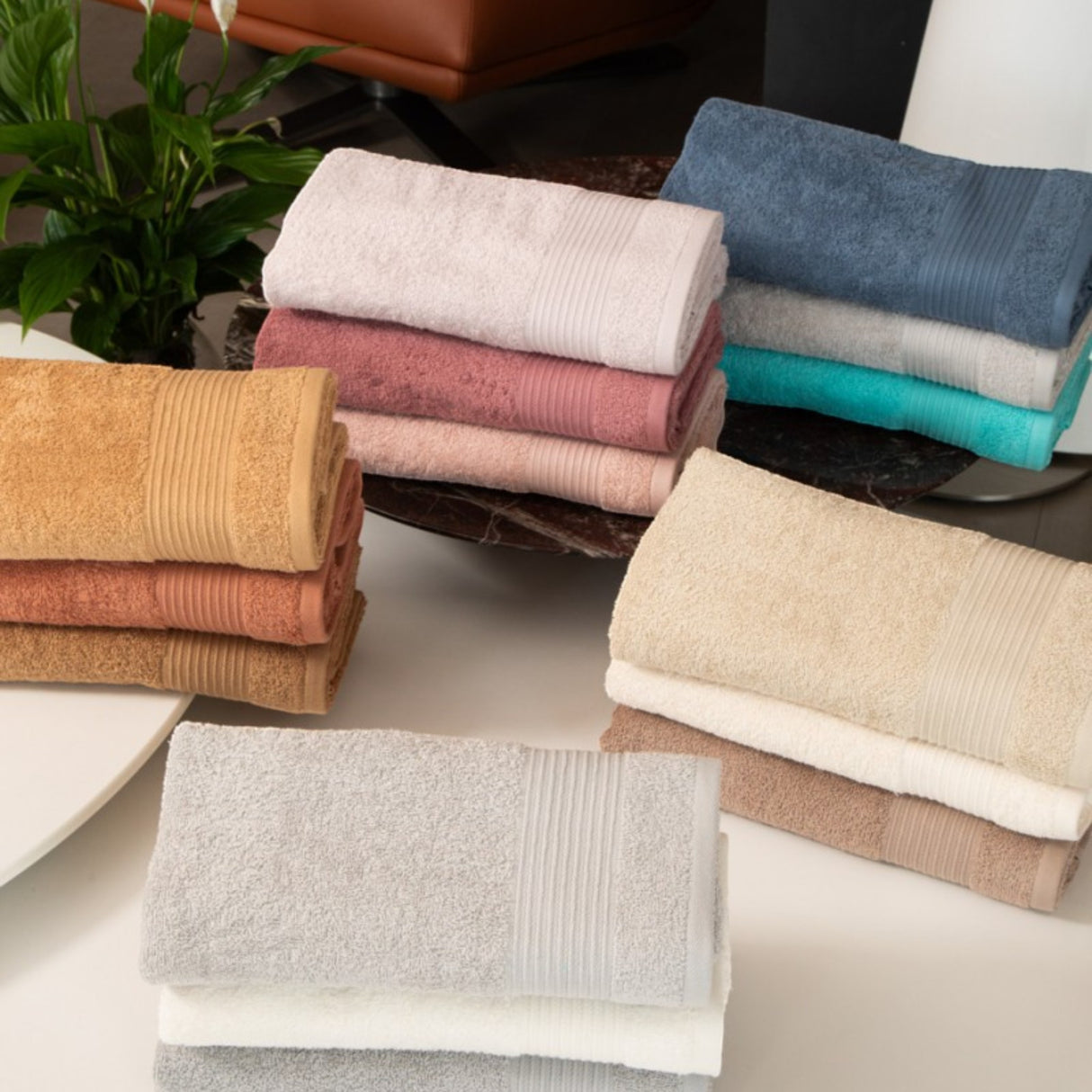 Set Asciugamani 3+3 Nicole - Neìth