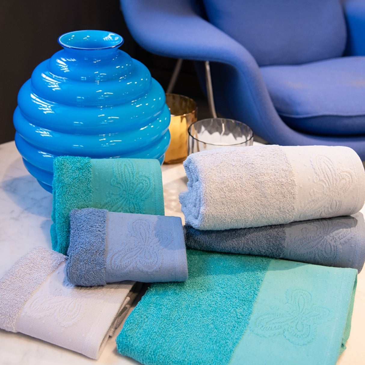 Set Asciugamani 3+3 Roberta - Neìth