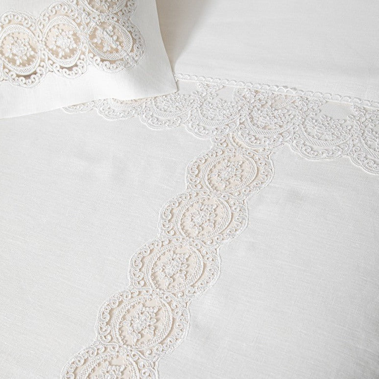 Coordinato Letto in Lino Clarì - Battaglia