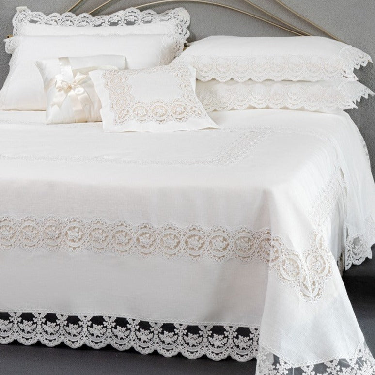 Coordinato Letto in Lino Clarì - Battaglia