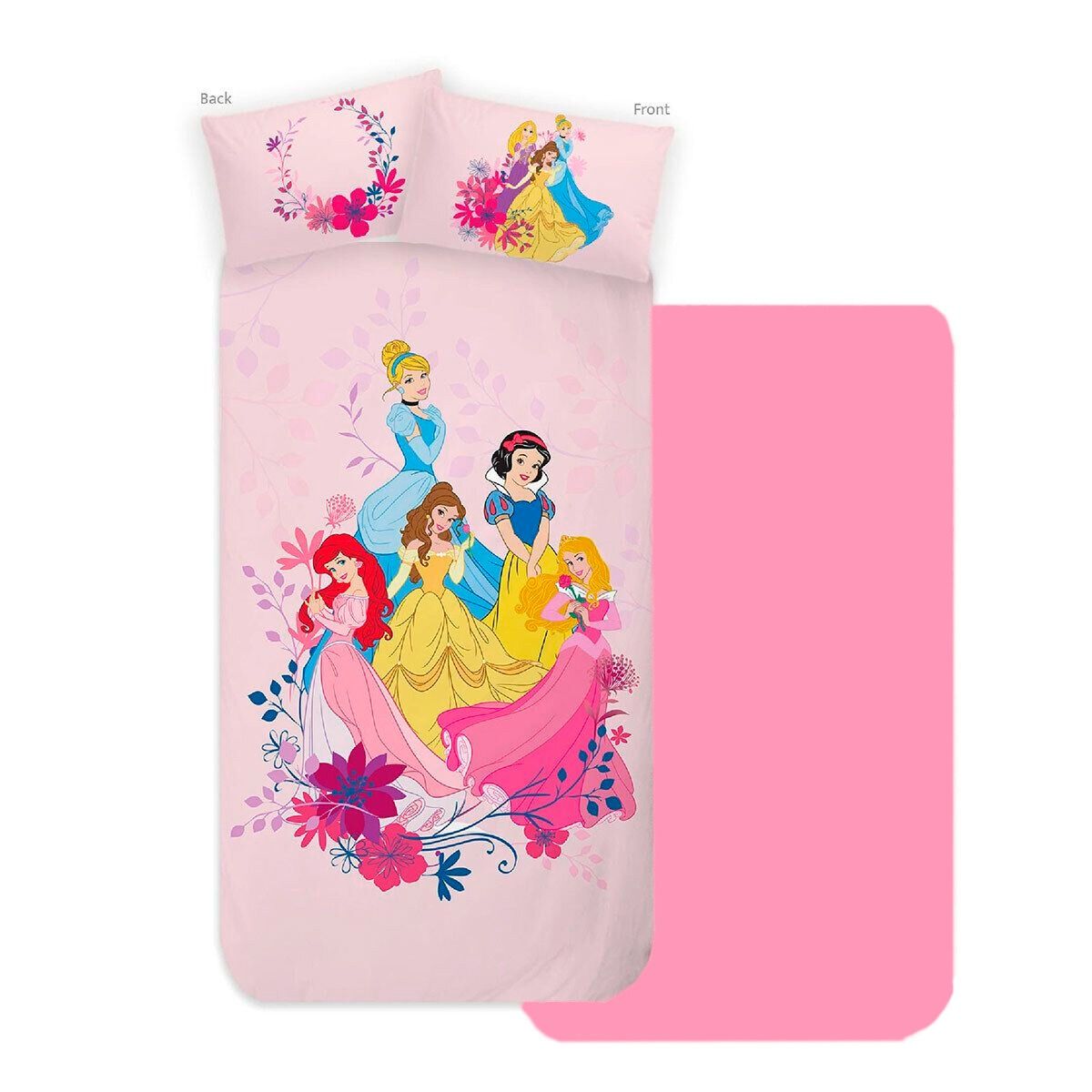 Completo Lenzuola PRINCESS singolo by Disney