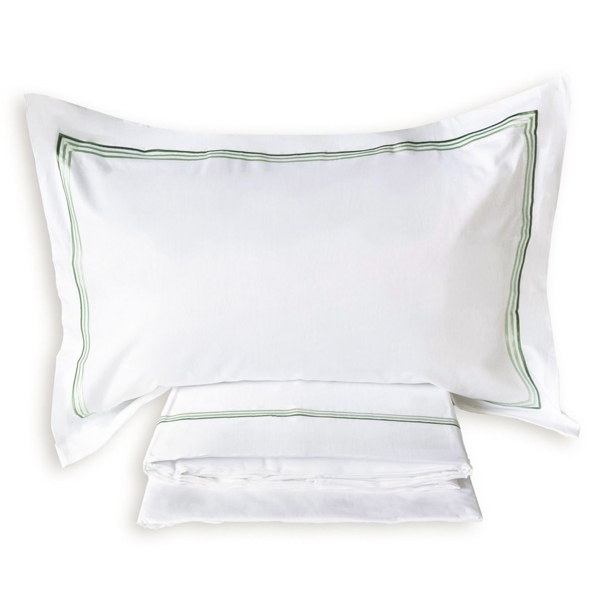 Completo Lenzuola SISSI matrimoniale Raso Di Puro Cotone by Maestri Cotonieri Home