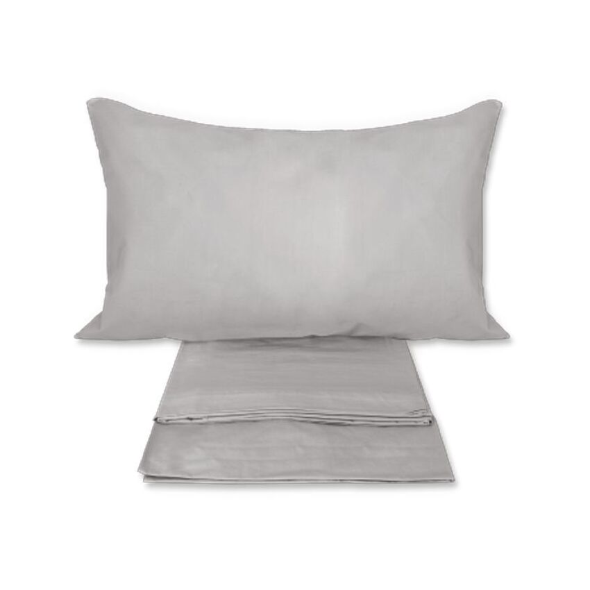 Completo Lenzuola piazza e mezza TINTA UNITA by Antica Tessitura Italiana