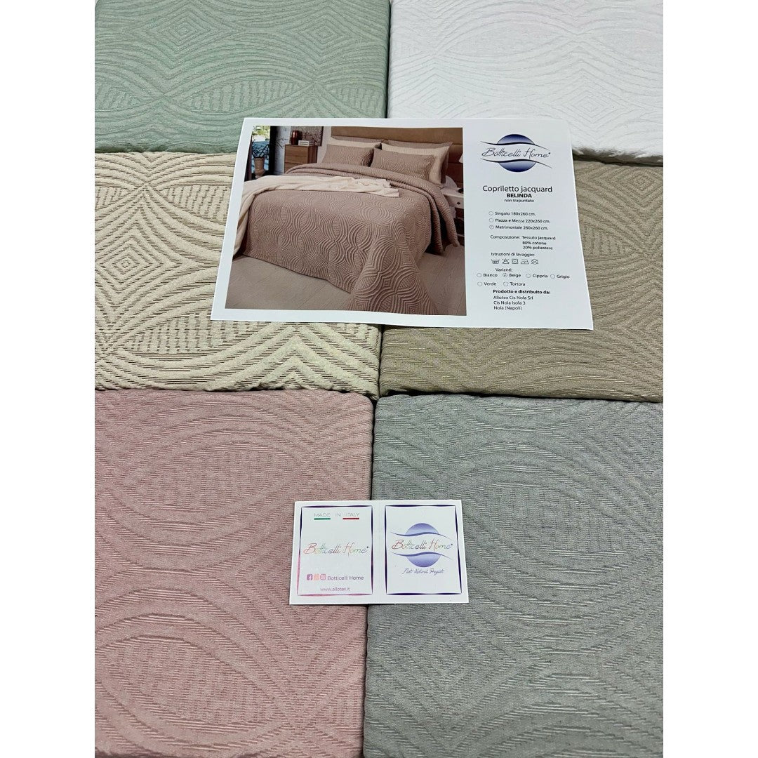 Copriletto Jacquard BBELINDA by Botticelli