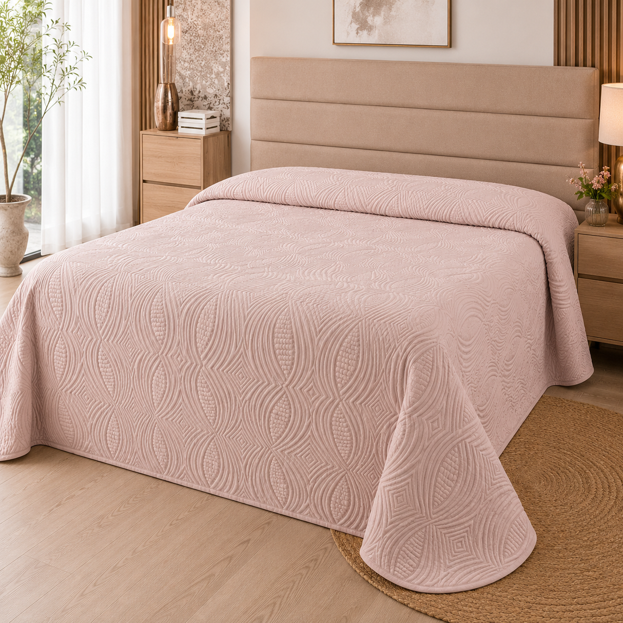 Copriletto Jacquard Belinda Botticelli – Copriletto Matrimoniale Elegante in Cotone