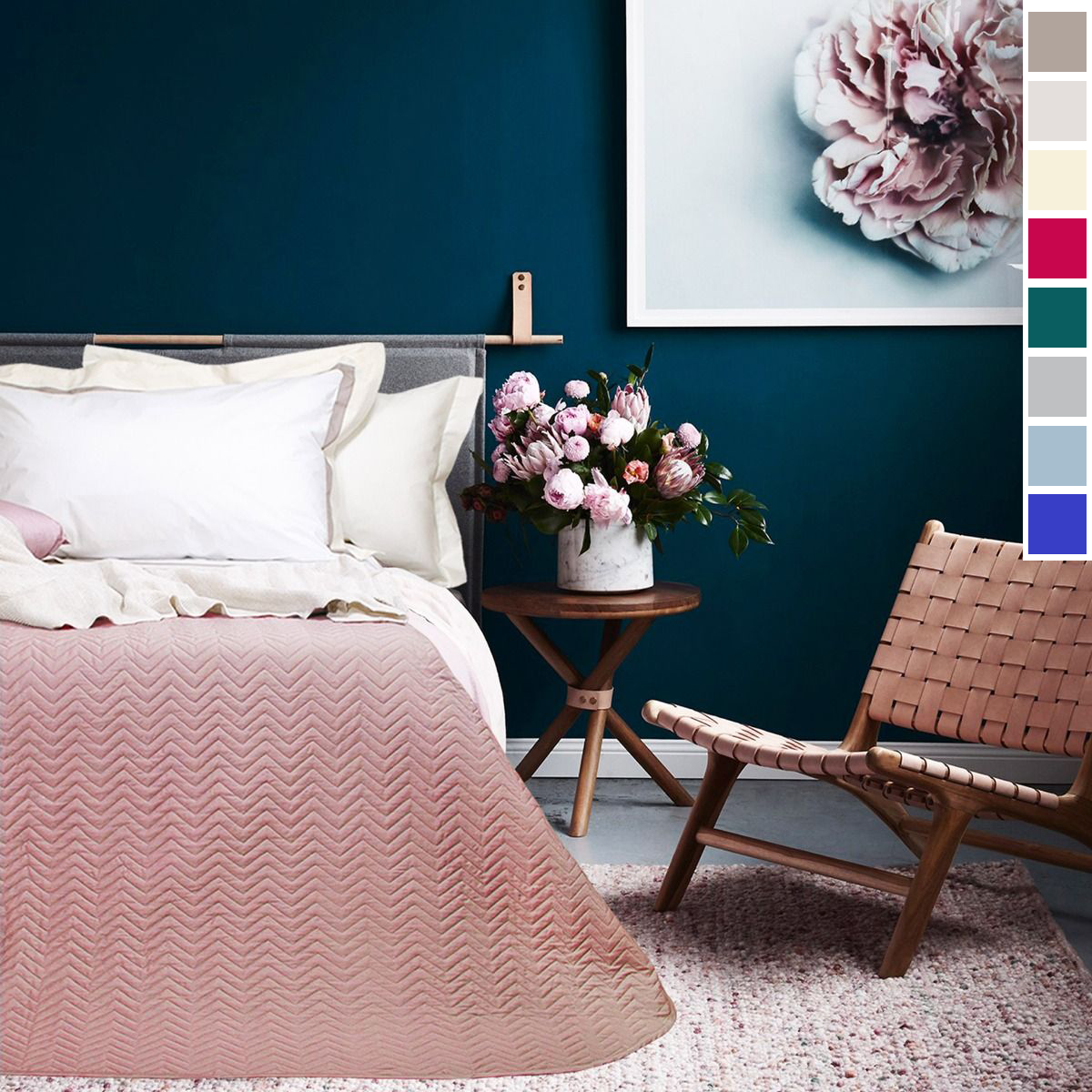 Trapuntino matrimoniale RASO by Maestri Cotonieri