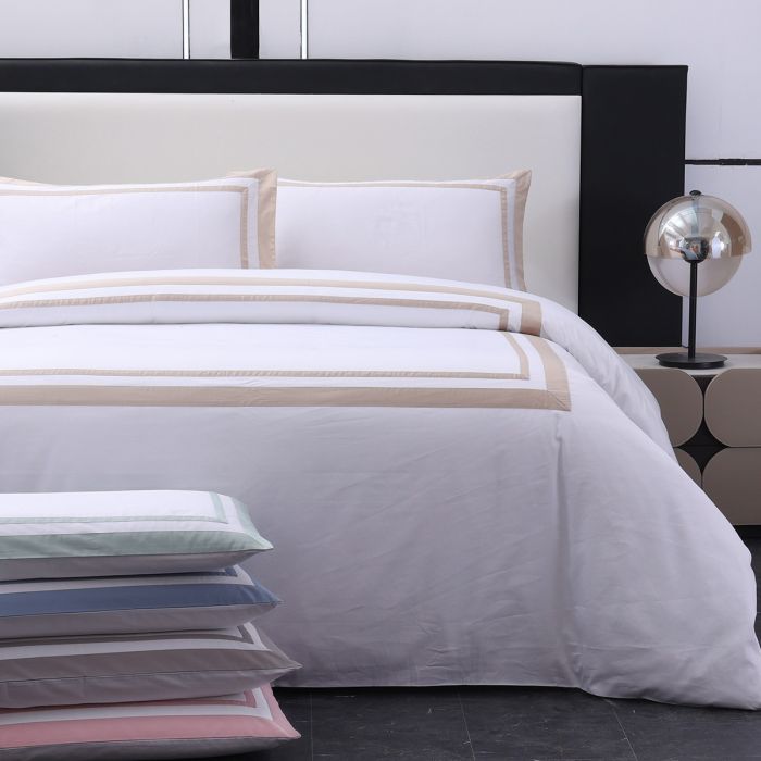 Copripiumino Regale in Raso 300TC di Puro Cotone – Maestri Cotonieri Home