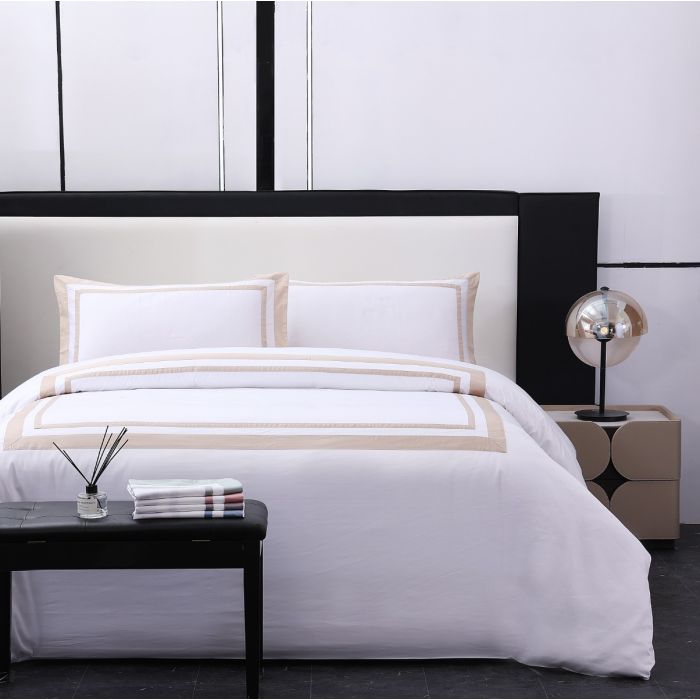 Copripiumino Regale in Raso 300TC di Puro Cotone – Maestri Cotonieri Home