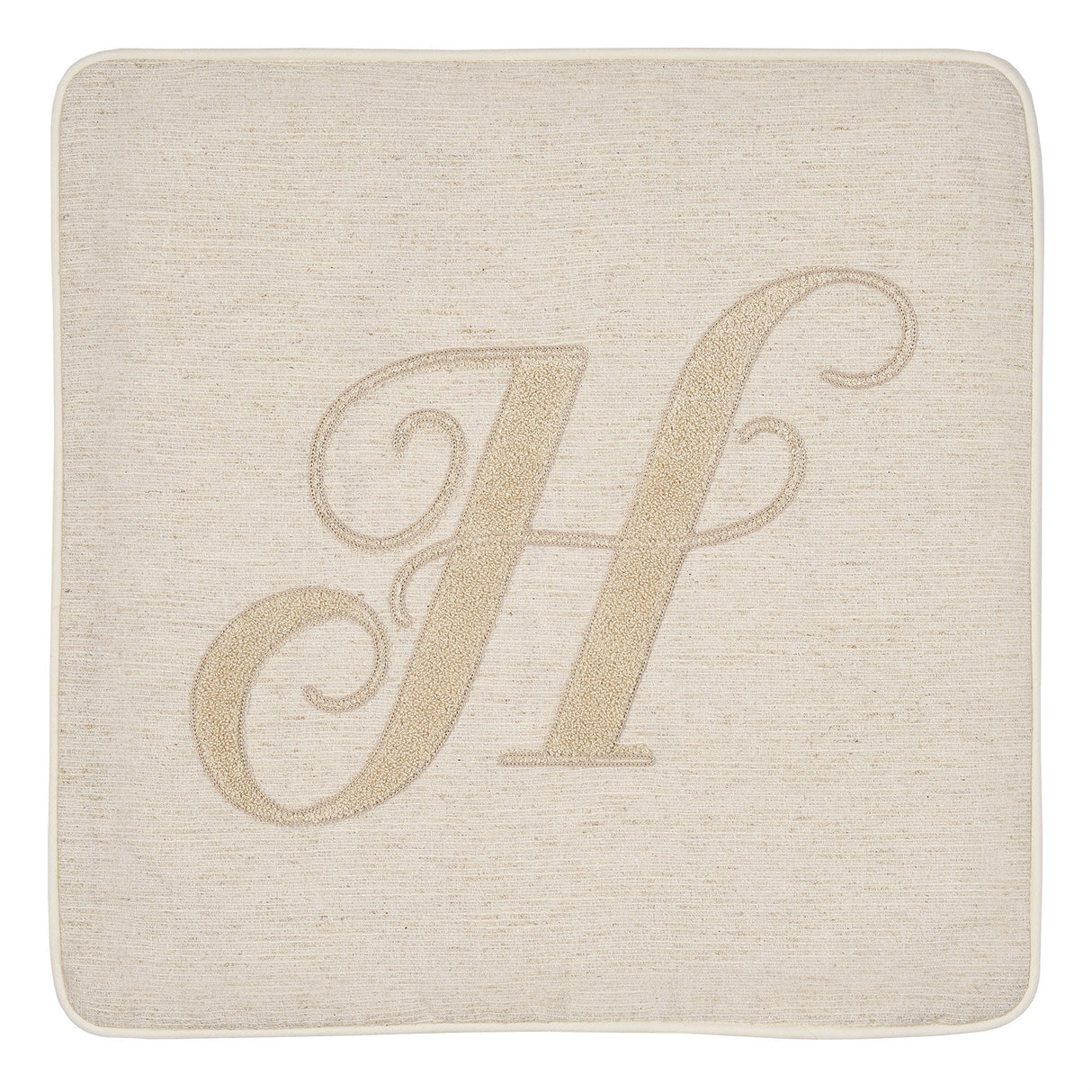 Fodera Cuscino Alfabeto Vingi 45x45 Gobelin Lettere Decorative Senza Imbottitura