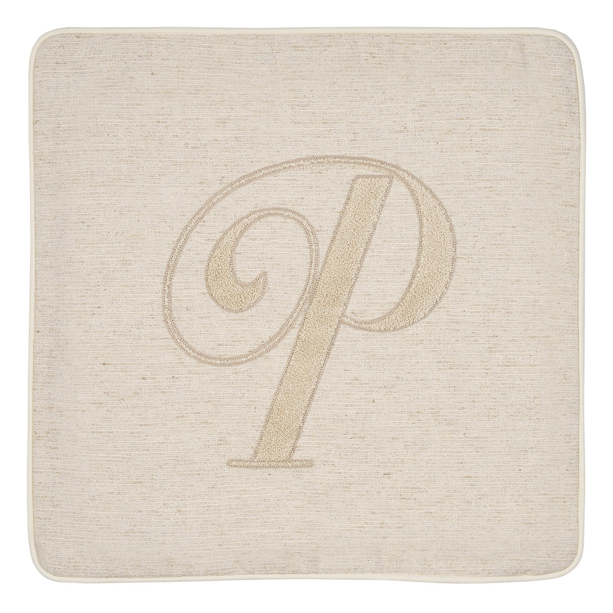 Fodera Cuscino Alfabeto Vingi 45x45 Gobelin Lettere Decorative Senza Imbottitura