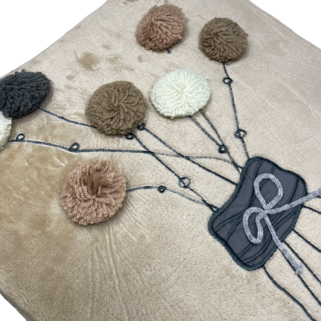 Cuscino Pile BOUQUET PON PON By Preziosa Home (Natale)