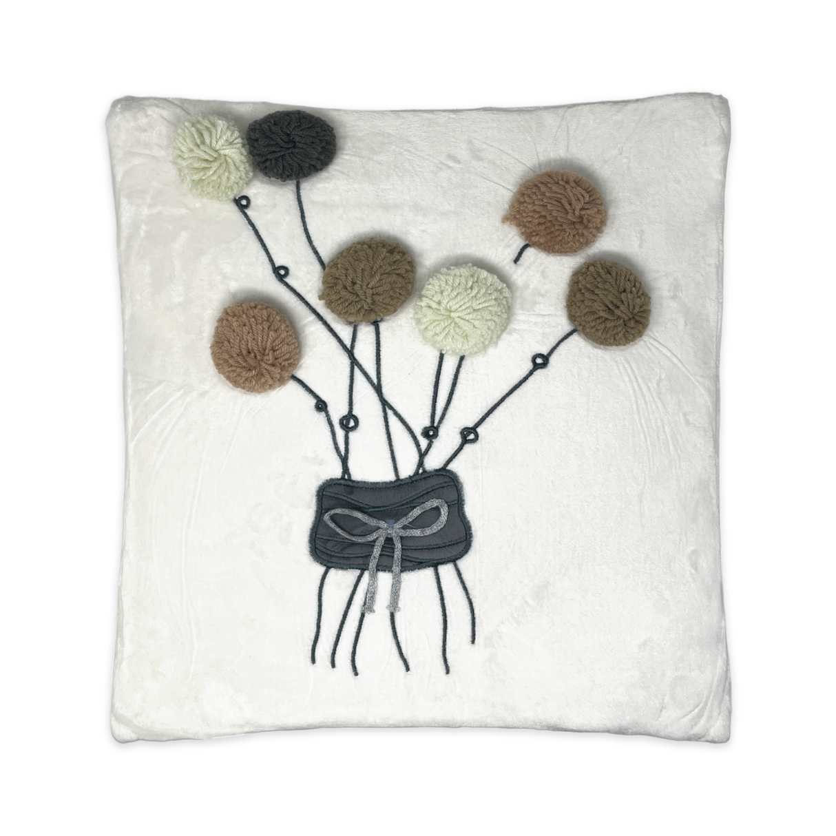 Cuscino Pile BOUQUET PON PON By Preziosa Home (Natale)