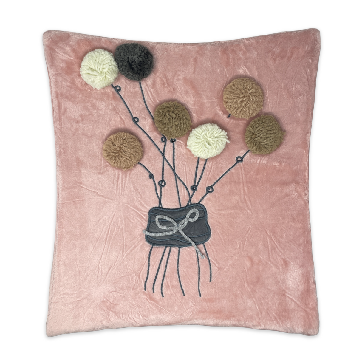 Cuscino Pile BOUQUET PON PON By Preziosa Home (Natale)