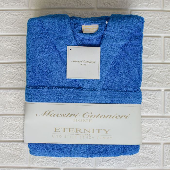 Accappatoio Eternity 450 GSM Con Cappuccio - Maestri Cotonieri