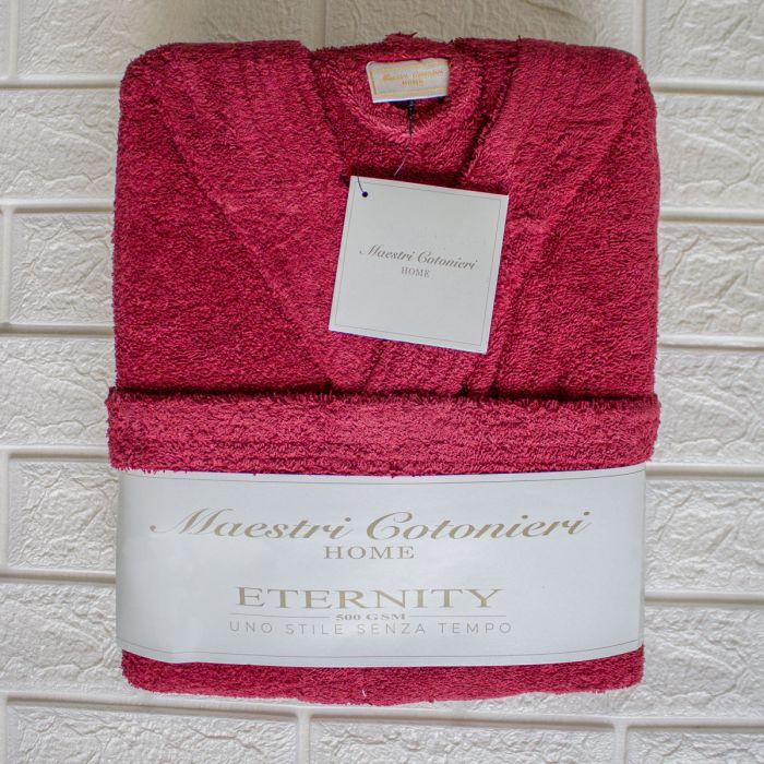 Accappatoio Eternity 450 GSM Con Cappuccio - Maestri Cotonieri