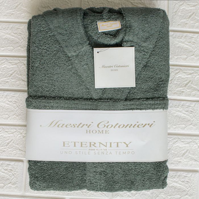 Accappatoio Eternity 450 GSM Con Cappuccio - Maestri Cotonieri