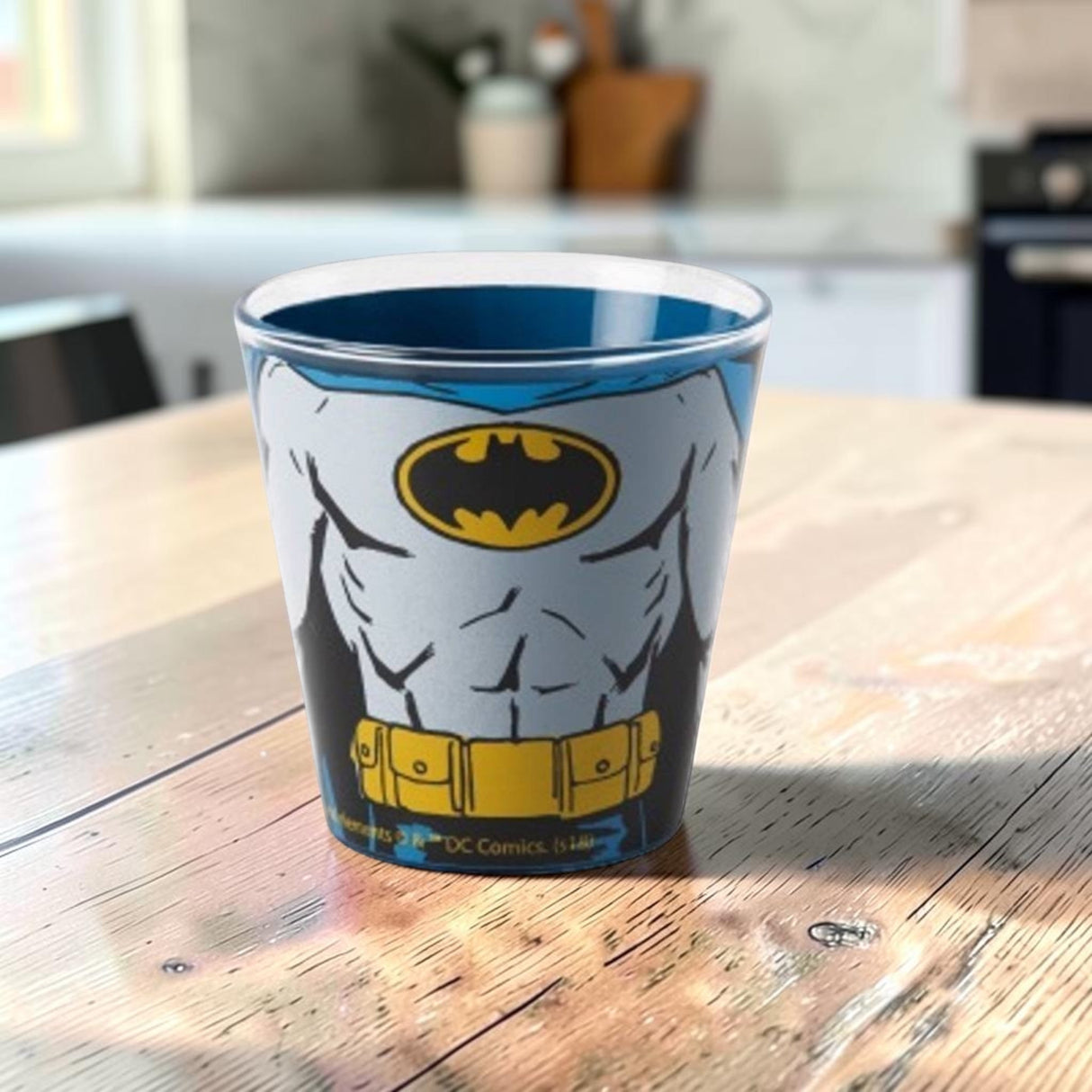 Bicchiere Batman in Vetro Soffiato 250 ml - Excelsa