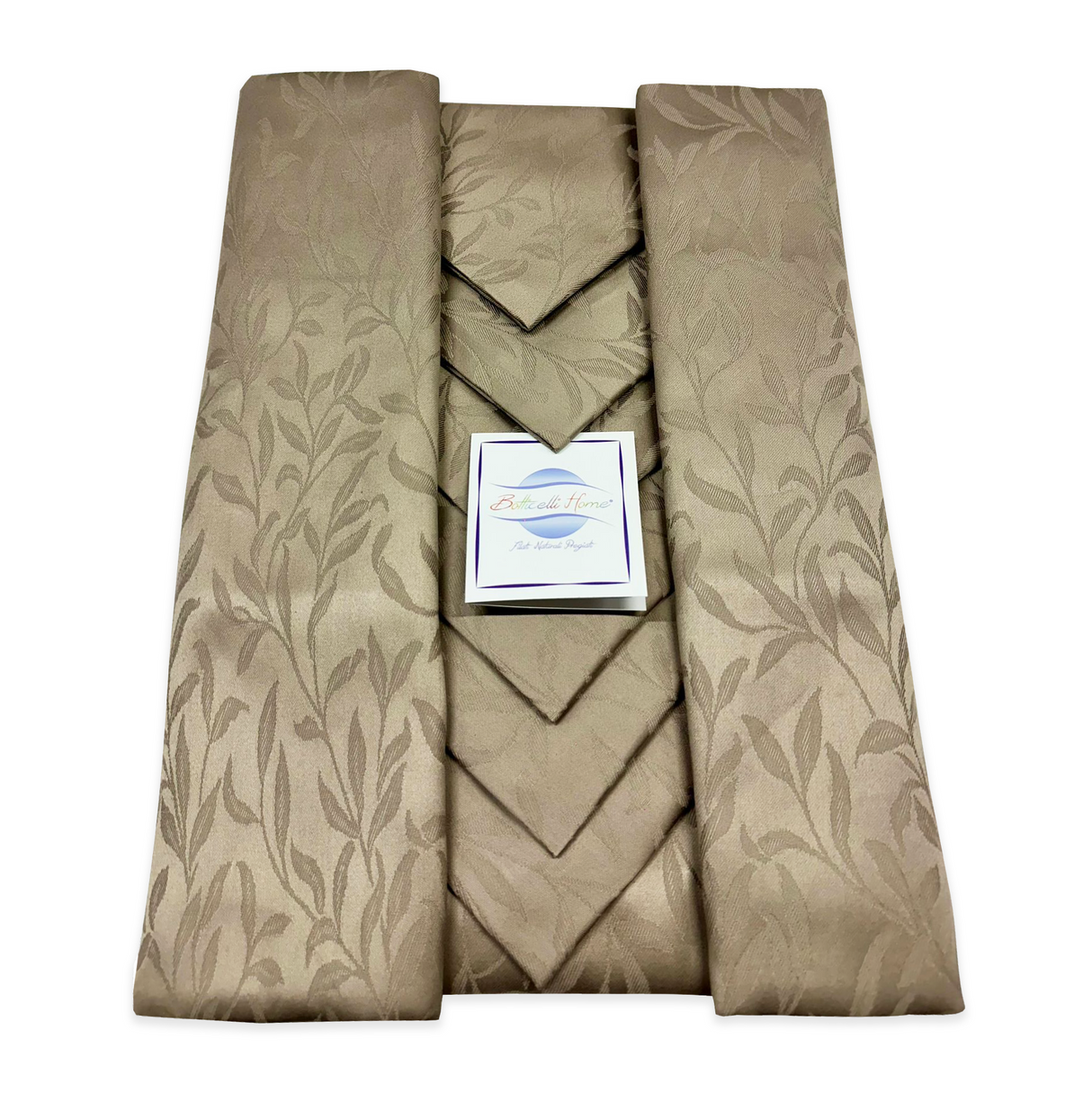 Servizio / Tovaglia x6 ORLY by Botticelli Home