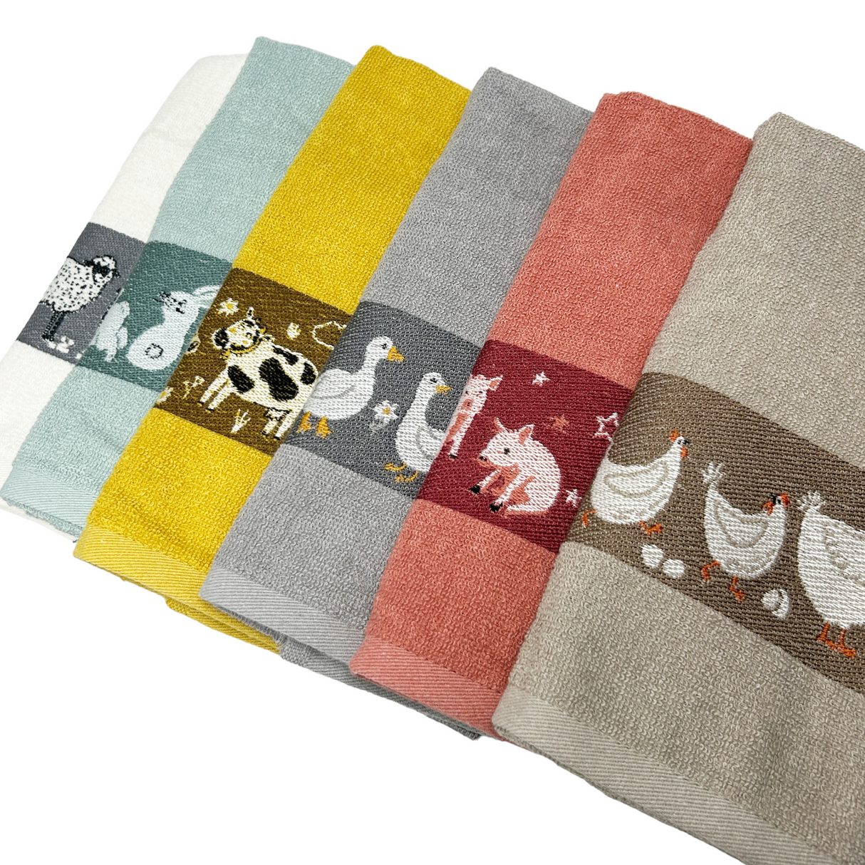 Set 6 strofinacci FATTORIA by Vingi