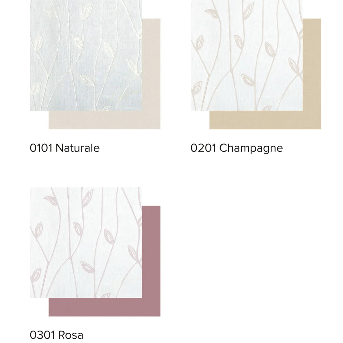 Set 2 tende ELISABETTA by Linea Oro