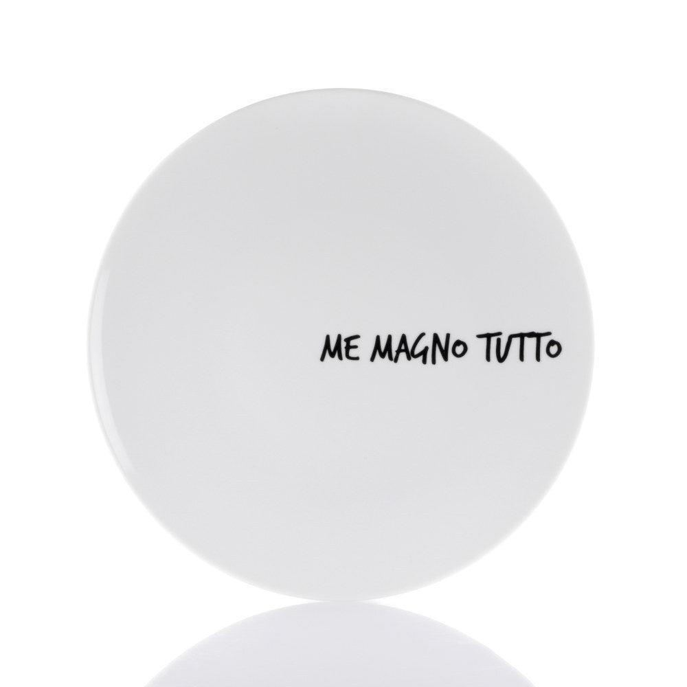Set 2 Piatti piani 28.5 cm Graffiti "Me mangno tutto" - Weissestal