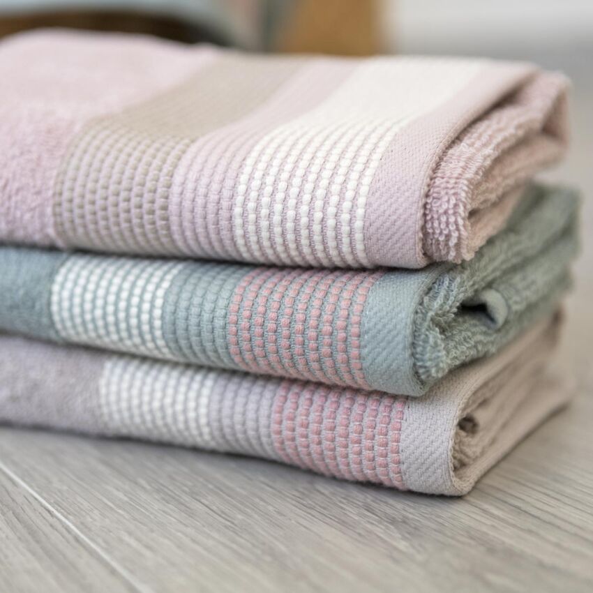 Set Asciugamani 6+6 PUNTINO By Maestri Cotonieri