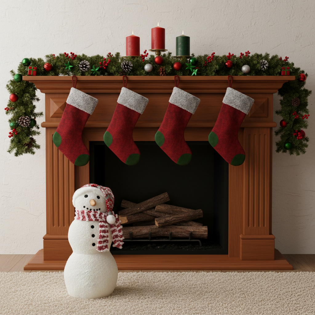 Pupazzo decorativo SNOWMAN - L'Atelier17