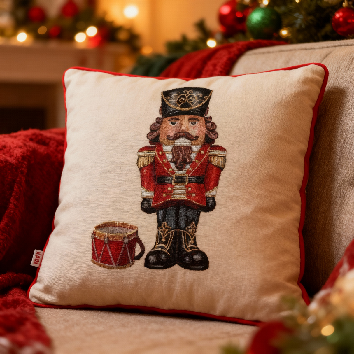 Cuscino Soldatino e Tamburo dis.54 - Karì