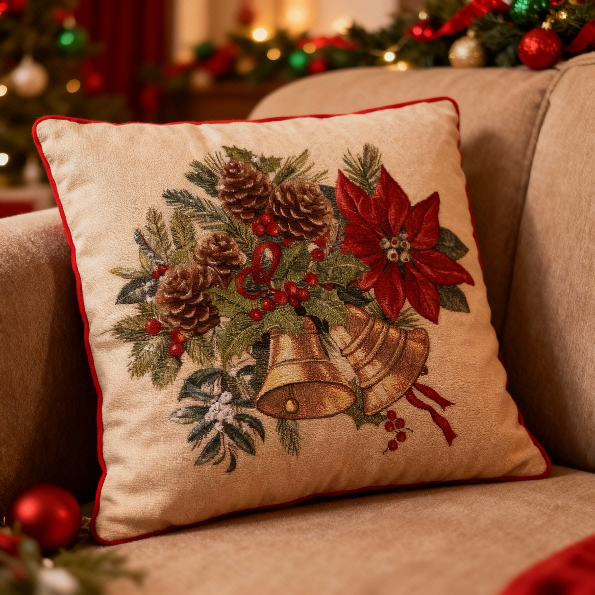 Cuscino Eleganza Festiva dis.67 - Karì