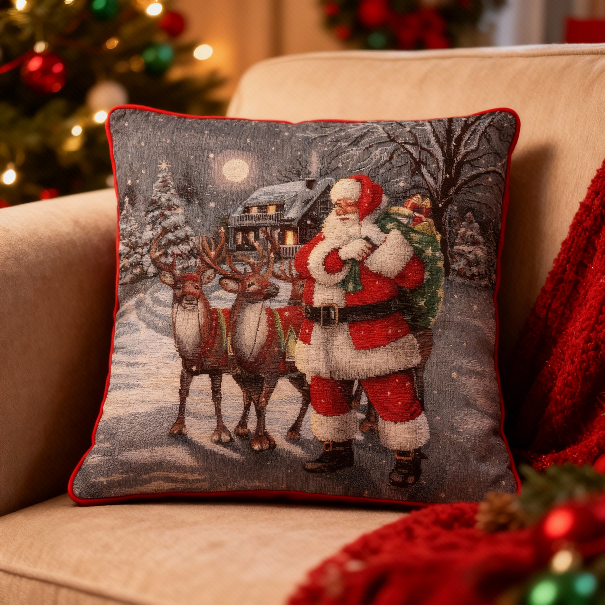 Cuscino Notte di Vigilia dis.72 - Karì