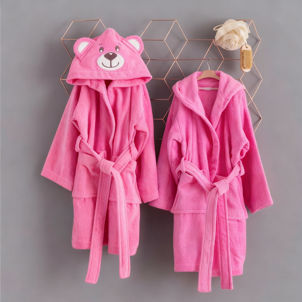 Accappatoio baby Animal Orsetto da 1 a 6 anni by Linea Oro