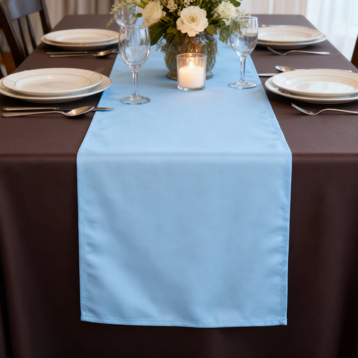 Runner FIAMMATO in tessuto antimacchia no stiro – Magilù