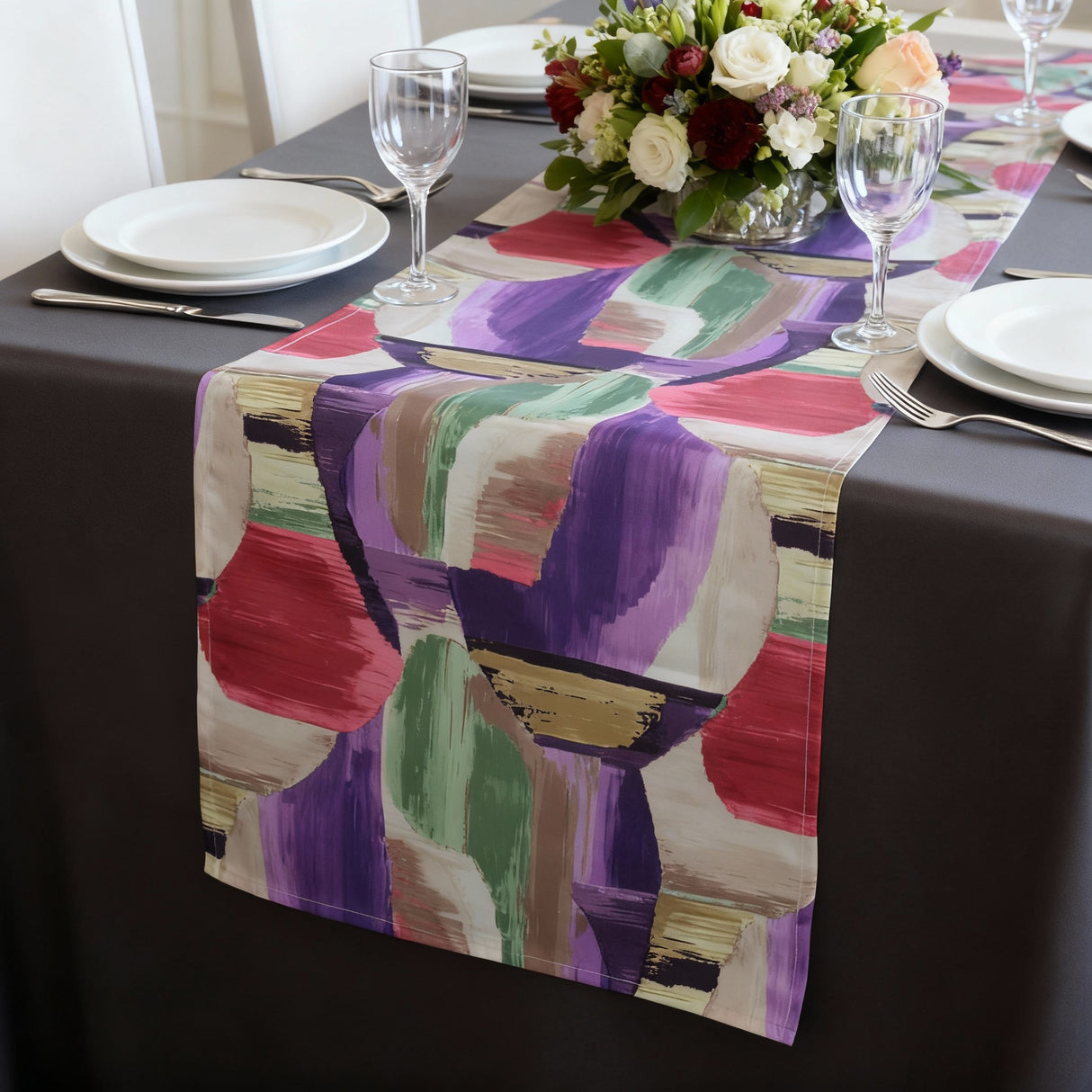 Runner FANTASIA in tessuto antimacchia no stiro – Magilù