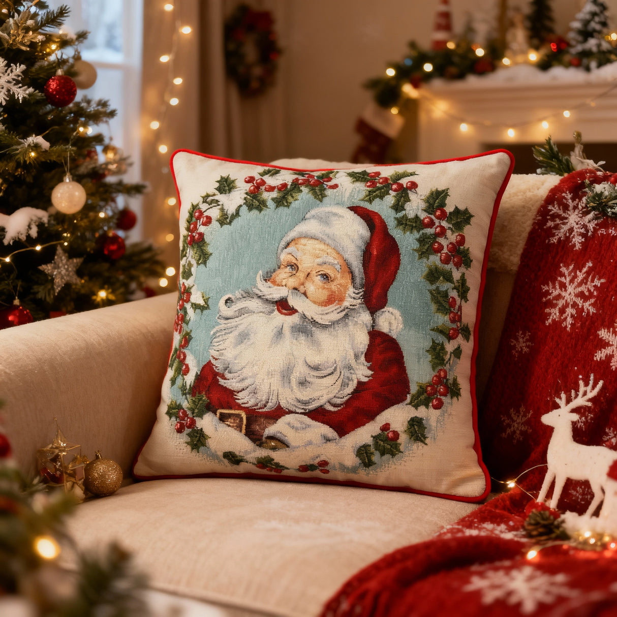 Cuscino Arredo BABBO NATALE dis.27 - Karì