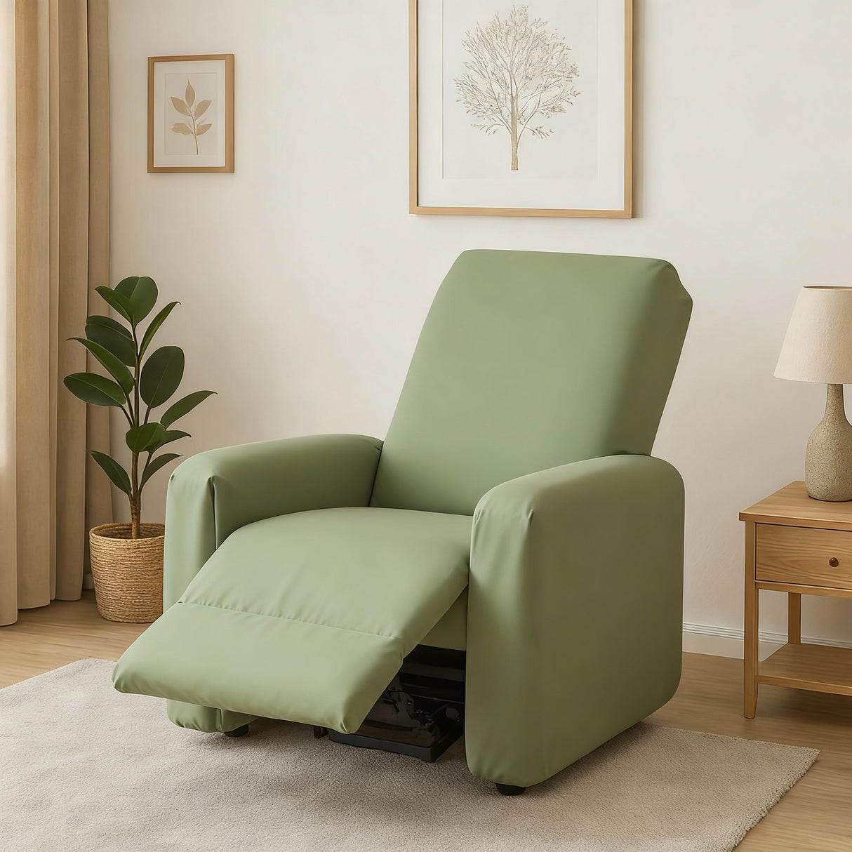 Copripoltrona Reclinabile Zucchissime – Tinta Unita Antimacchiaia