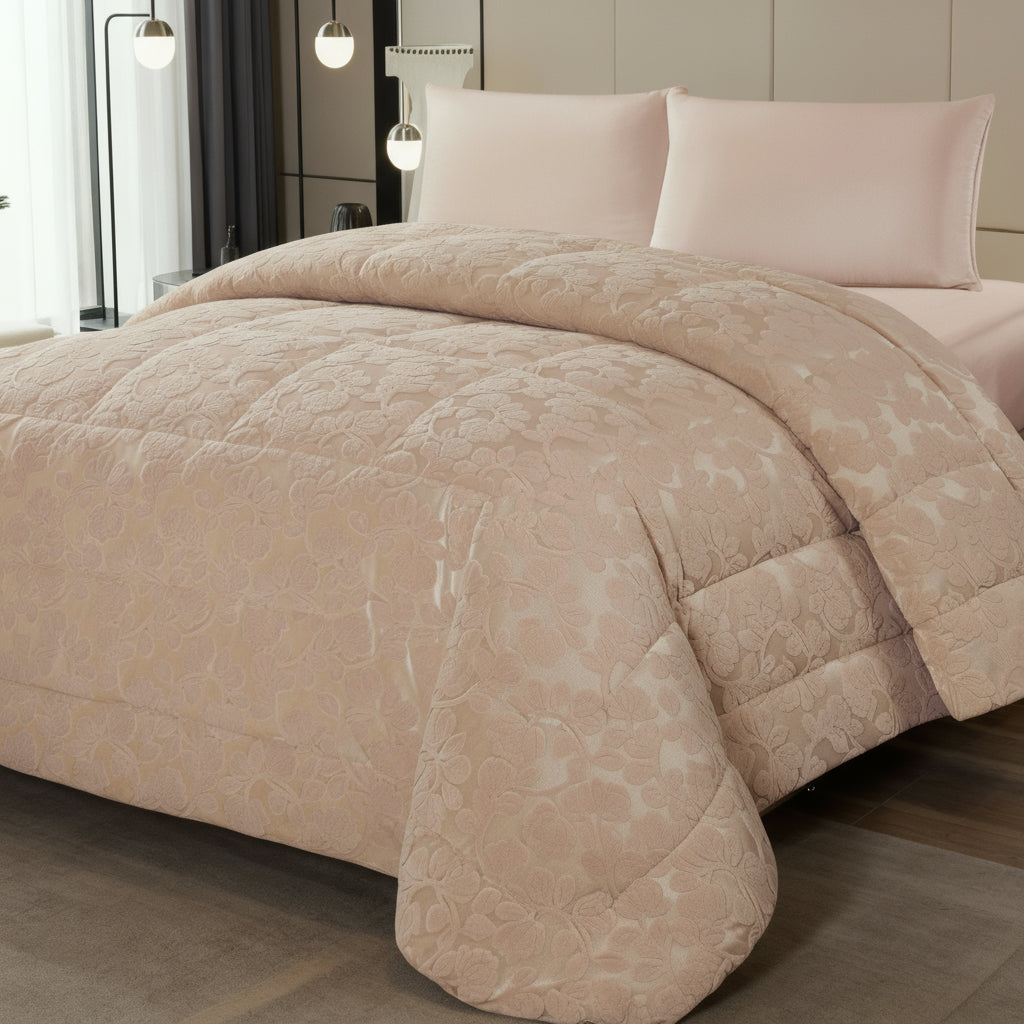 Trapunta Piumone JANE in Velluto Jacquard – il Filo