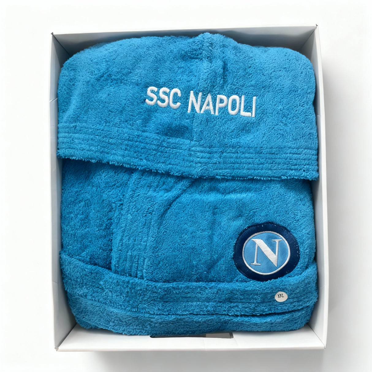 Accappatoio Bambino SSC Napoli in Spugna – 5/6, 7/8, 9/10, 11/12, 13/14 anni