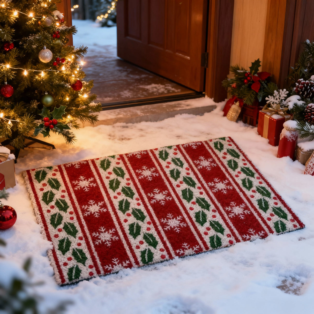 Zerbino Christmas Holly - L'Atelier17