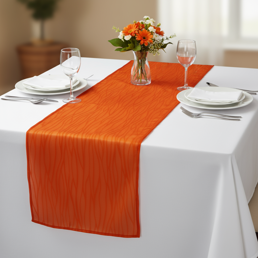 Runner FRANCESE in tessuto antimacchia no stiro – Magilù