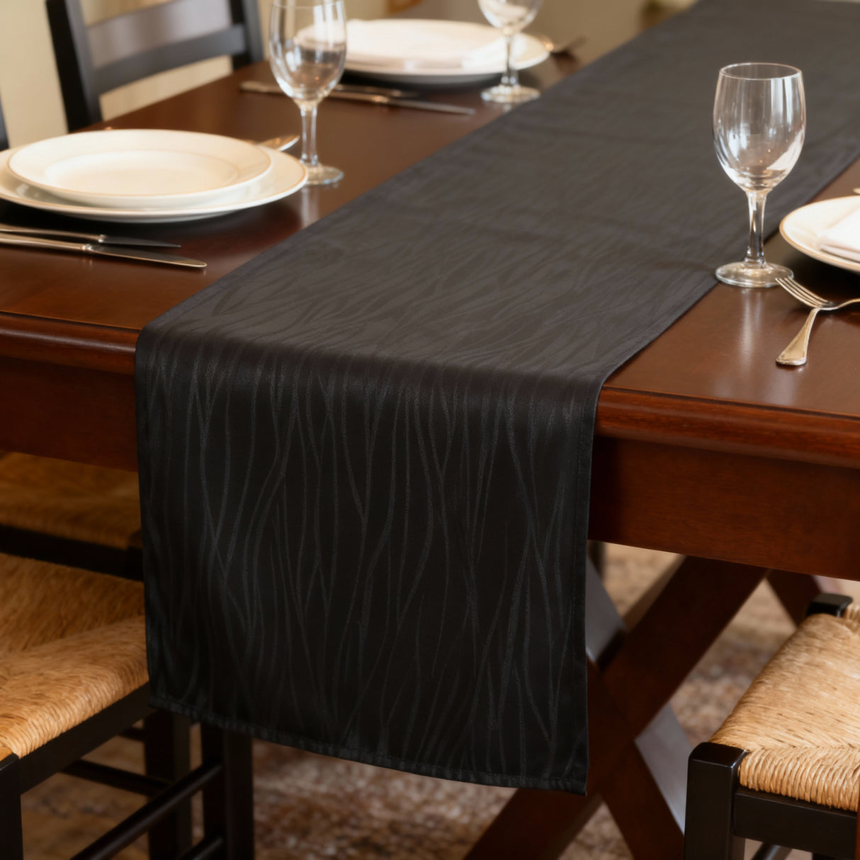 Runner FRANCESE in tessuto antimacchia no stiro – Magilù