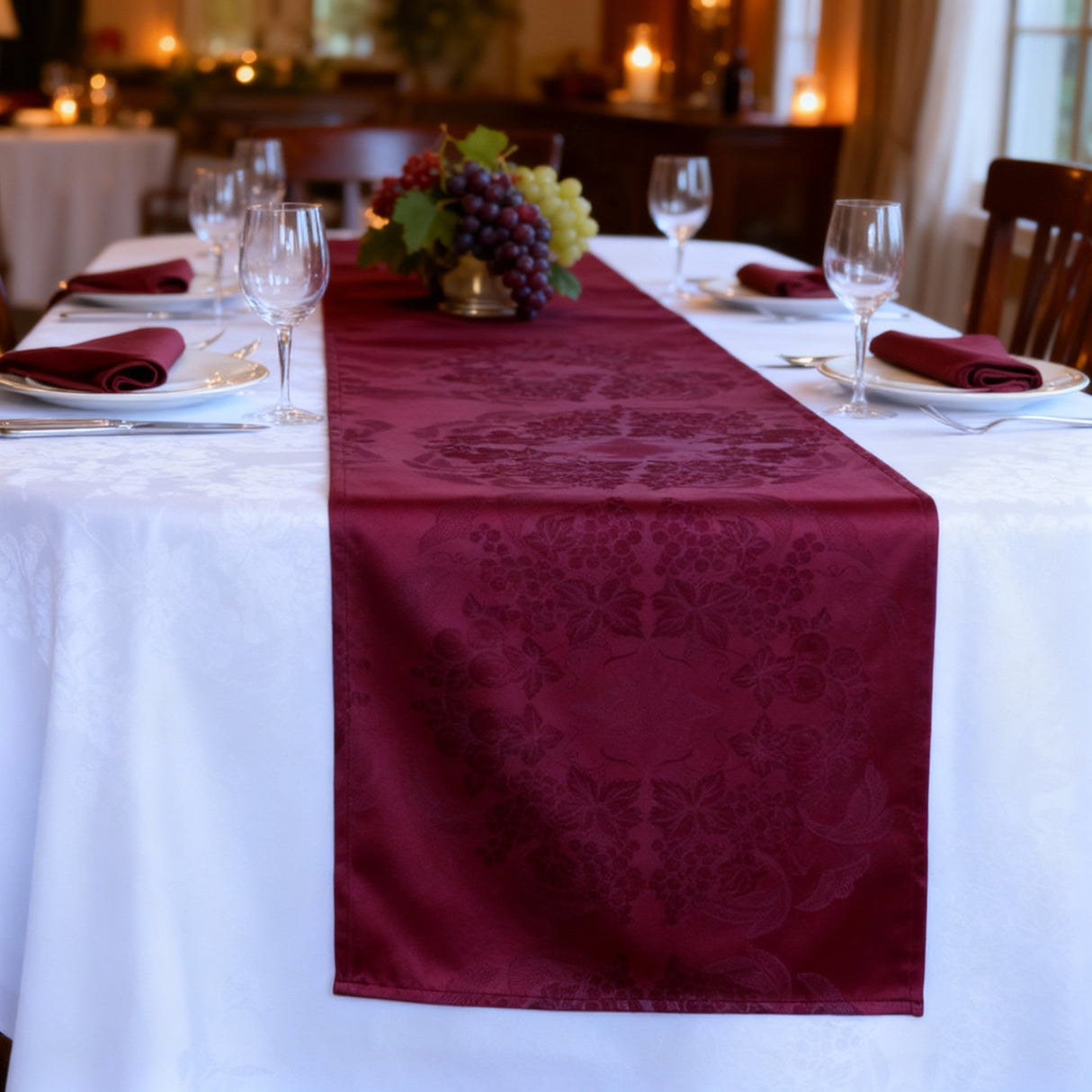 Runner UVA in tessuto antimacchia no stiro – Magilù