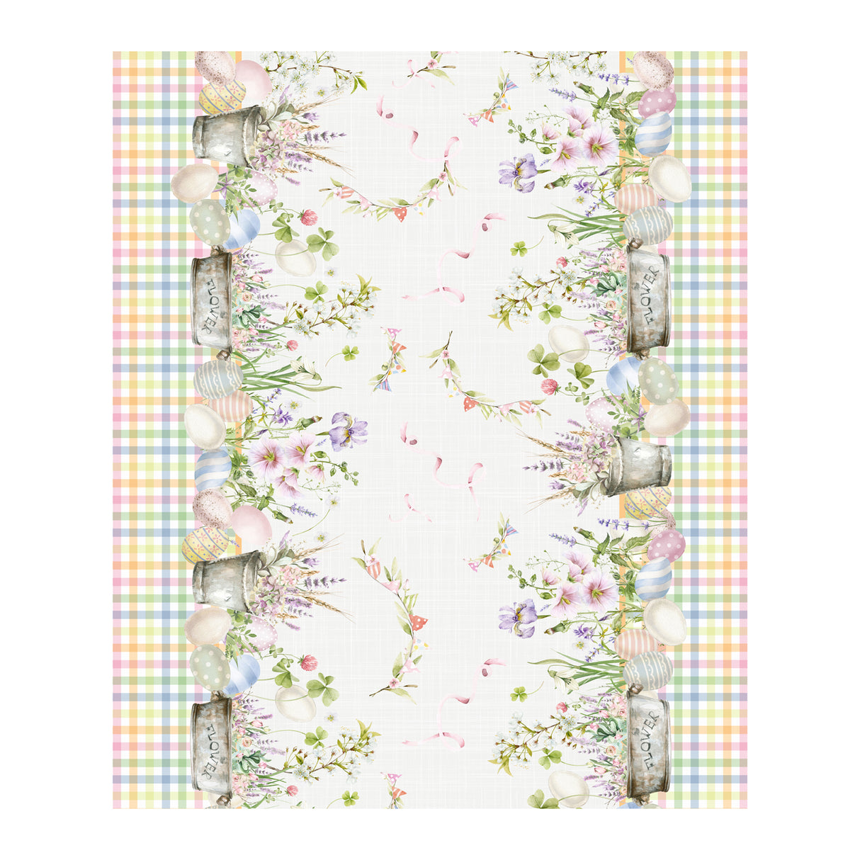 Tovaglia HAPPY EASTER MULTICOLOR By Casa Anversa