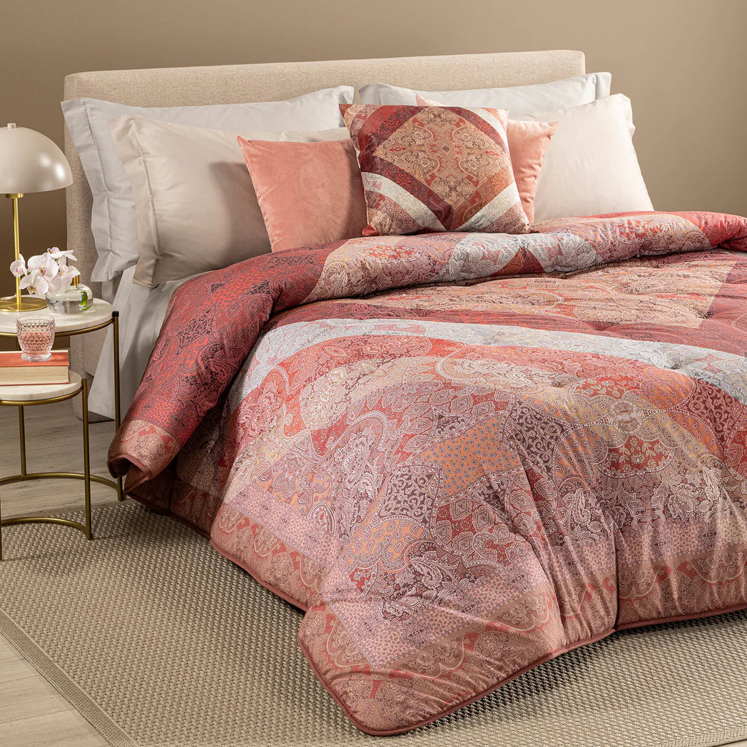 Trapunta Matrimoniale Gran Scaldotto In Cotone Pettinato Regency - Caleffi